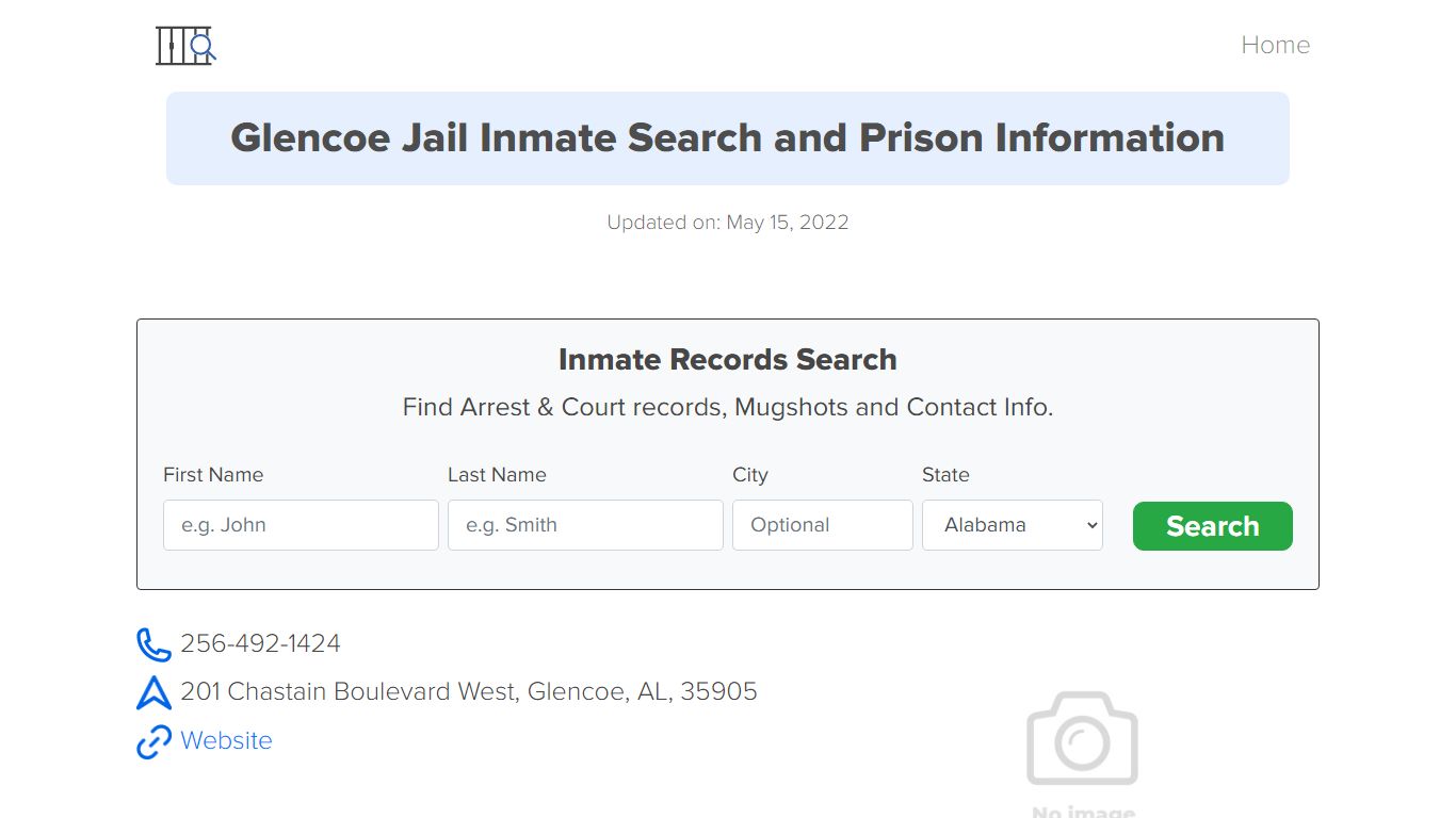 Glencoe Jail Inmate Search, Visitation, Phone no ...